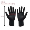 Gant nitrile noir