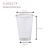 Gobelet Plastique Transparent