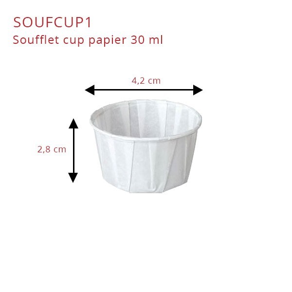 Mini Pot en Papier Soufflé - SML Food Plastic
