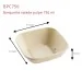 Barquette Salade Pulpe BPC750_S -dimension