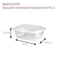 miniature Barquette Plastique Archipack + couvercle