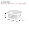 Barquette Plastique Archipack + couvercle