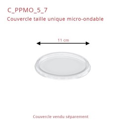 miniature Pot Rond Micro-Ondable