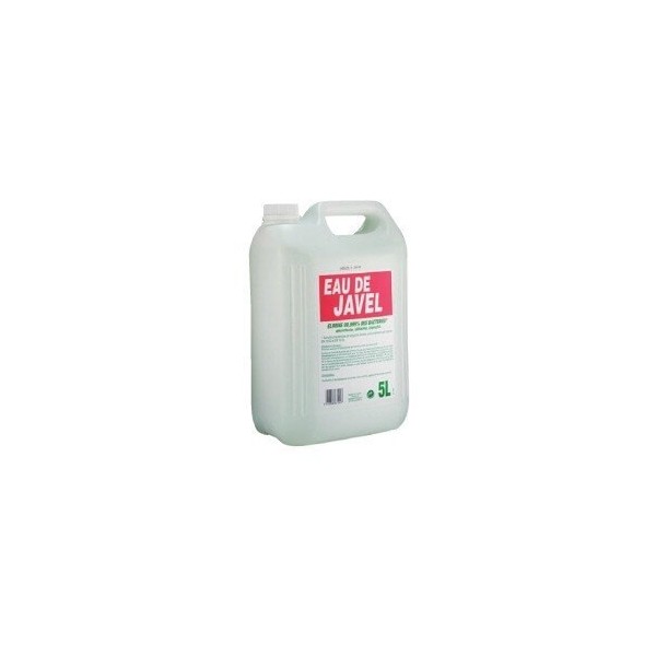 Eau de javel 2.6% chlore actif 5L - SML Food Plastic