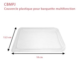 miniature Barquette Plastique Multifonction Noire