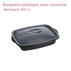 miniature Barquette plastique Marmipack + couvercle