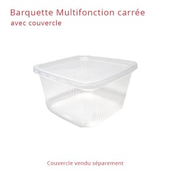 miniature Barquette Plastique Multifonction carrée