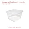 Barquette Plastique Multifonction carrée