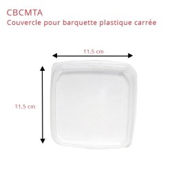 miniature Barquette Plastique Multifonction carrée