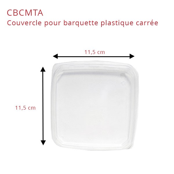 Barquette Plastique Multifonction carrée