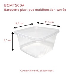 miniature Barquette Plastique Multifonction carrée