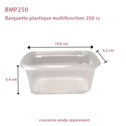 miniature Barquette plastique Multifonction petit format