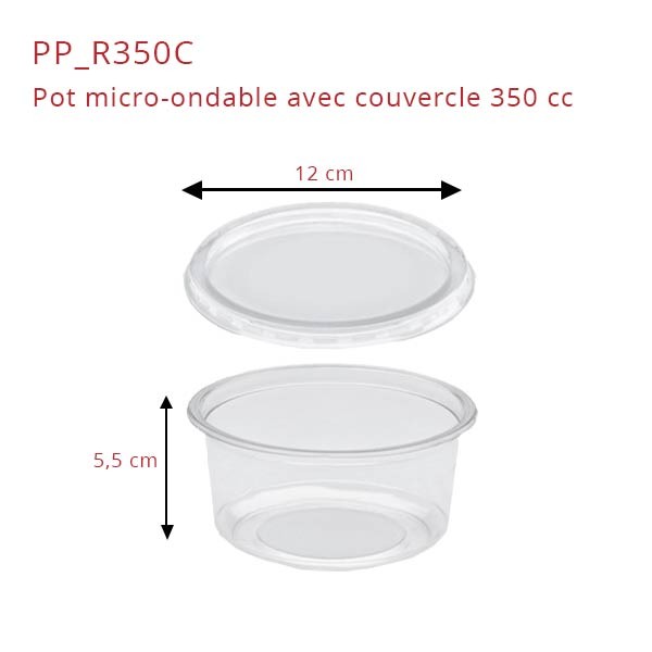 zoom Pot Rond Micro-Ondable