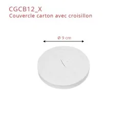 miniature Gobelet Carton Brun