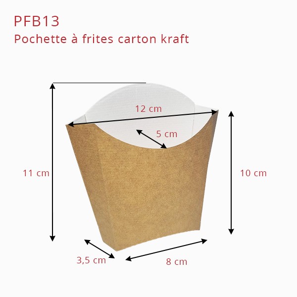 Pochette carton avec fermeture par languettes