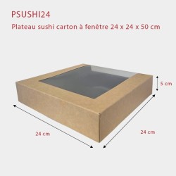 miniature Plateau sushi carton