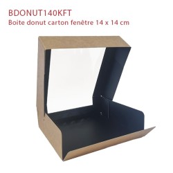 miniature Boite carton fenêtre kraft