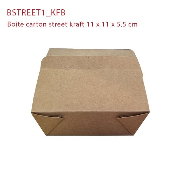 Boîte en carton écologique pour snacking sur  –