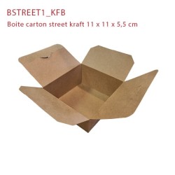 miniature Boite Carton Street Kraft