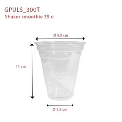 miniature Shaker Smoothie Transparent