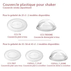 miniature Shaker Smoothie Transparent