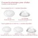 Couvercle Shaker Smoothie Transparent tailles