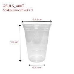 miniature Shaker Smoothie Transparent