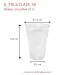 Shaker Smoothie Transparent 25 cl