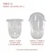 Shaker Smoothie Transparent 36 cl PRDC12
