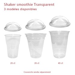 miniature Shaker Smoothie Transparent