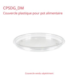 miniature Pot Rond Plastique Alimentaire