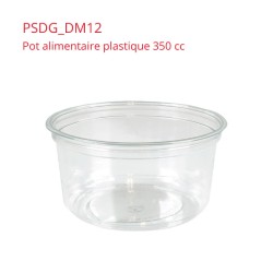 miniature Pot Rond Plastique Alimentaire