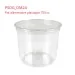 pot rond plastique alimentaire 750 cc
