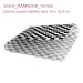 Sachet papier ouvert damier noir 16x16.5 cm