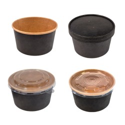 miniature Pot kraft noir