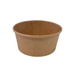 miniature Pot kraft brun