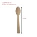cuillere bambou ciré 17 cm