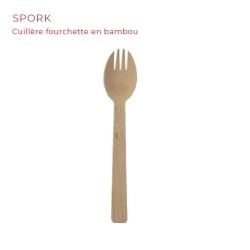 miniature Couvert bambou