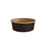 Bol carton rond noir 150mm