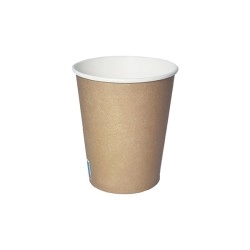 miniature Gobelet Carton Brun