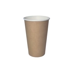 miniature Gobelet Carton Brun
