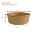 bol carton brun dimension