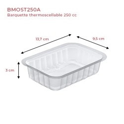 miniature Barquette Thermoscellable