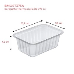 miniature Barquette Thermoscellable