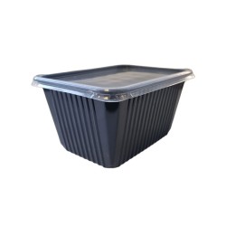 miniature Barquette Plastique Multifonction Noire