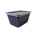 Barquette Plastique Multifonction Noire 1500 cc couverlce