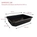 Barquette Plastique Multifonction Noire 500 dimension
