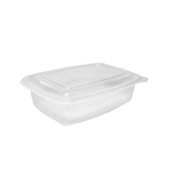 miniature Barquette plastique micro-ondable à charnière