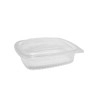 Barquette plastique micro-ondable à charnière