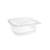 Barquette plastique micro-ondable à charnière